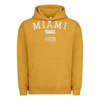 Pigment Peanut Butter Miami Ohio OH Vintage Urban Hoodie - longCreatives