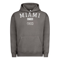 Pigment Tornado Miami Ohio OH Vintage Urban Hoodie - longCreatives