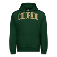 Forest Green Colorado   Colorado Sports CollegeStyle T CO Urban Hoodie - longCreatives
