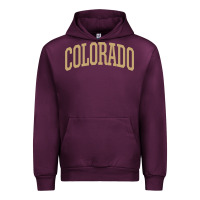 Mauve Wine Colorado   Colorado Sports CollegeStyle T CO Urban Hoodie - longCreatives
