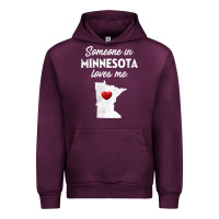 Someone In Minnesota Loves Me  Minnesota  Mn Urban Hoodie | Teevron