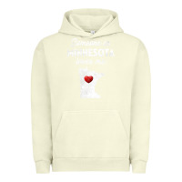 Pigment Pistachio Someone In Minnesota Loves Me  Minnesota  MN Urban Hoodie - longCreatives