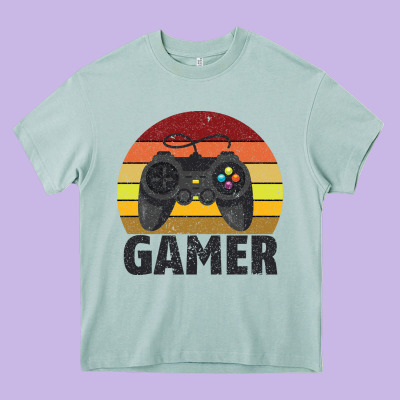 Gamer Heavy Core Tee Designed By Bettercallsaul