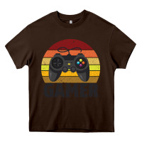 Chocolate Brown Gamer Heavy Core Tee - Bettercallsaul