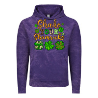 Cloud Purple St. Patrick's Shake your shamrocks Vintage Hoodie - OliviaCreatesArt