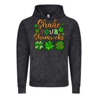 Vintage Black St. Patrick's Shake your shamrocks Vintage Hoodie - OliviaCreatesArt