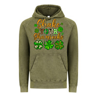 Vintage Olive St. Patrick's Shake your shamrocks Vintage Hoodie - OliviaCreatesArt