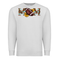 Dove Grey american football mom Premium Sweatshirt - BarkalooDesign
