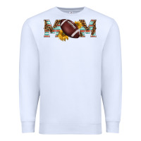 White american football mom Premium Sweatshirt - BarkalooDesign