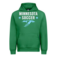 Emerald Minnesota Soccer Fan Gear  FC , United T Urban Hoodie - longCreatives