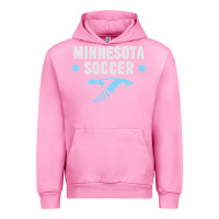 Fuchsia Pink Minnesota Soccer Fan Gear  FC , United T Urban Hoodie - longCreatives