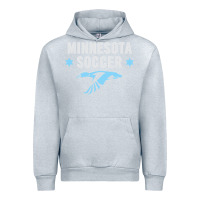 Heather Grey Minnesota Soccer Fan Gear  FC , United T Urban Hoodie - longCreatives