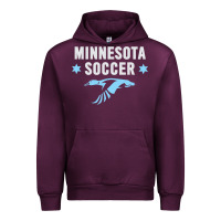 Mauve Wine Minnesota Soccer Fan Gear  FC , United T Urban Hoodie - longCreatives