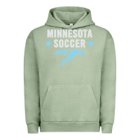 Pigment Oil Green Minnesota Soccer Fan Gear  FC , United T Urban Hoodie - longCreatives
