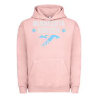 Pigment Salmon Minnesota Soccer Fan Gear  FC , United T Urban Hoodie - longCreatives