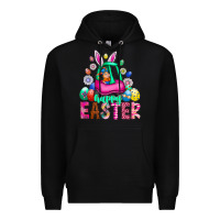 Black Easter Premium Hoodie - CowhideDigitalArt