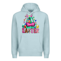 Blue Mist Easter Premium Hoodie - CowhideDigitalArt