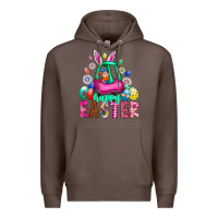 Coffee Easter Premium Hoodie - CowhideDigitalArt