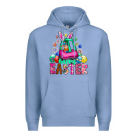 Colony Blue Easter Premium Hoodie - CowhideDigitalArt