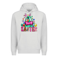 Dove Grey Easter Premium Hoodie - CowhideDigitalArt