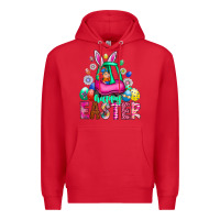 Red Easter Premium Hoodie - CowhideDigitalArt