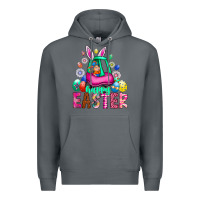Rock Easter Premium Hoodie - CowhideDigitalArt