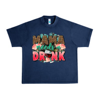 Navy Mama needs a drink mothers day Urban Heavy Tee - CowGirlArtShop