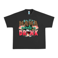 Pigment Black Mama needs a drink mothers day Urban Heavy Tee - CowGirlArtShop
