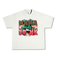 Mama Needs A Drink Mothers Day Urban Heavy Tee | Teevron