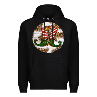Black Elf Shoes Christmas Premium Hoodie - RanaPortraitStore