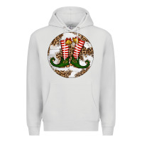 Dove Grey Elf Shoes Christmas Premium Hoodie - RanaPortraitStore