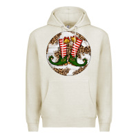 Oatmeal Heather Elf Shoes Christmas Premium Hoodie - RanaPortraitStore