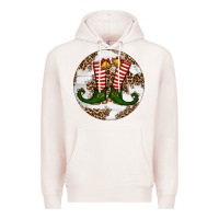 Pale Pink Elf Shoes Christmas Premium Hoodie - RanaPortraitStore