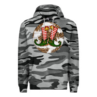 Slate Camo Elf Shoes Christmas Premium Hoodie - RanaPortraitStore