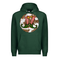 Sports Green Elf Shoes Christmas Premium Hoodie - RanaPortraitStore