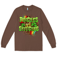 Chestnut St. Patrick's Day Pinches get stitches Long Sleeve Tee - OliviaCreatesArt