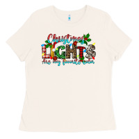 Bone christmas lights are my favorite Ladies Tee - texasbilliewilder