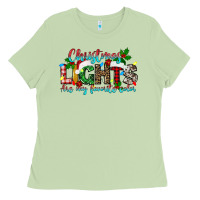 Matcha christmas lights are my favorite Ladies Tee - texasbilliewilder