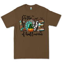 Cacao Western For The Love of Halloween Premium Tee - texasbilliewilder