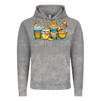 Cloud Rock honey bee coffee cups Vintage Hoodie - OliviaCreatesArt