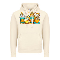 Vintage Artic honey bee coffee cups Vintage Hoodie - OliviaCreatesArt