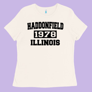 Haddonfield Illinois Halloween 1978 Halloween Spooky Scary Gift Ladies Tee Designed By Longcreatives