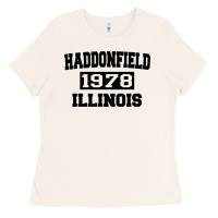 Bone Haddonfield Illinois Halloween 1978 Halloween Spooky Scary Gift Ladies Tee - longCreatives