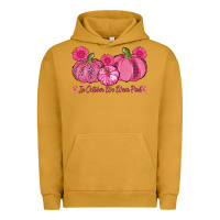 Pigment Peanut Butter in october we wear pink pumpkins Urban Hoodie - AdoDesignShop