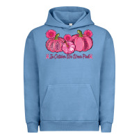 Pigment Pebble Blue in october we wear pink pumpkins Urban Hoodie - AdoDesignShop