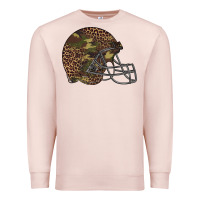 Pale Pink American football helmet Premium Sweatshirt - BarkalooDesign
