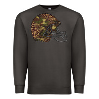 Smoke American football helmet Premium Sweatshirt - BarkalooDesign