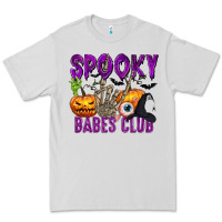 Dove Grey Spooky babes club Premium Tee - texasbilliewilder