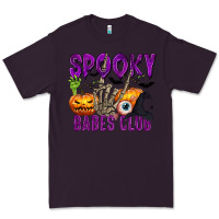 Plum Spooky babes club Premium Tee - texasbilliewilder