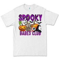 White Spooky babes club Premium Tee - texasbilliewilder